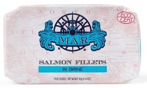 MAR SALMON FILLETS IN BRINE CAN 115G