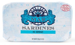 MAR SARDINES IN BRINE CAN 120G